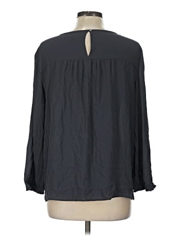 Ann Taylor LOFT Long Sleeve Blouse (view 2)