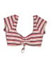 Roxy Stripes Pink Swimsuit Top Size S - photo 1