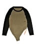 Cider Brown Bodysuit Size 1X - photo 1