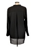 H&M 100% Polyester Black Long Sleeve Blouse Size 10 - photo 2