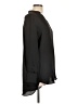 H&M 100% Polyester Black Long Sleeve Blouse Size 10 - photo 4