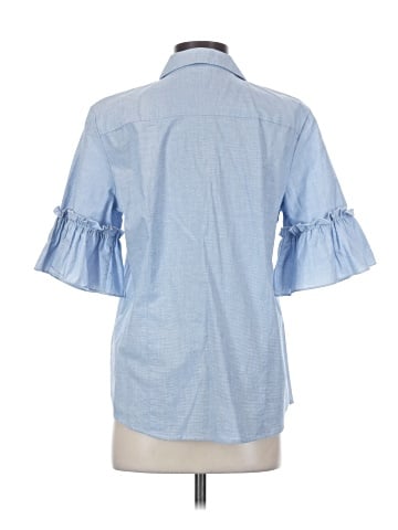 Karl Lagerfeld Paris 3/4 Sleeve Button-Down Shirt (view 2)