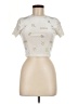 Forever 21 Ivory Short Sleeve Top Size M - photo 1