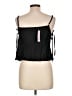 Wild Fable 100% Polyester Black Sleeveless Blouse Size L - photo 2