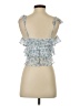 Illa Illa 100% Polyester Blue Sleeveless Blouse Size S - photo 2