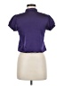 BCX Purple Short Sleeve Blouse Size M - photo 2