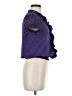 BCX Purple Short Sleeve Blouse Size M - photo 4