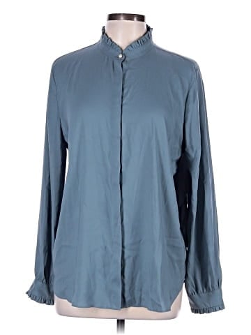 Ann Taylor Long Sleeve Blouse (view 1)