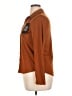 Modern Works Brown Long Sleeve Blouse Size XL - photo 5