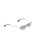 Ray-Ban Silver Black Sunglasses Size 00 - photo 1