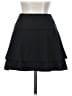 AvidLove Solid Black Casual Skirt Size S - photo 2