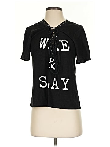 K.Jen Short Sleeve Henley (view 1)