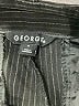 George Chevron-herringbone Black Dress Pants Size 4 - photo 7