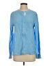 Persifor Blue Long Sleeve Blouse Size XS - photo 1