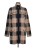 Max Studio Plaid Gray Coat Size L - photo 1