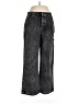LACAUSA 100% Cotton Gray Jeans Size 10 - photo 1