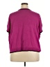 Torrid 100% Cotton Purple Cardigan Size 4X Plus (4) - photo 2
