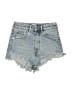 Zara Blue Denim Shorts Size 0 - photo 1