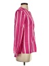 Persifor Stripes Pink Long Sleeve Blouse Size XS - photo 4