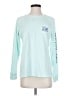 Vineyard Vines 100% Cotton Teal Long Sleeve T-Shirt Size S - photo 1