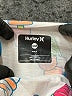 Hurley Print White Short Sleeve Onesie 3-6 MO / 6 MO - photo 3