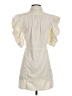 FRAME 100% Cotton Ivory Casual Dress Size S - photo 2