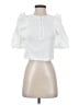 Zara White Short Sleeve Blouse Size S - photo 1