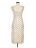 Lulus 100% Polyester Polka Dots Ivory White Casual Dress Size M - photo 2
