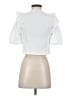 Zara White Short Sleeve Blouse Size S - photo 2