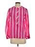 Persifor Stripes Pink Long Sleeve Blouse Size XS - photo 1