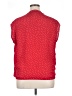 Lands' End 100% Polyester Polka Dots Red Sleeveless Blouse Size 14 - photo 2