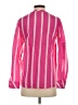 Persifor Stripes Pink Long Sleeve Blouse Size XS - photo 2