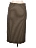 Willow & Root Chevron-herringbone Brown Casual Skirt Size L - photo 1