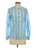 Persifor Stripes Blue Long Sleeve Blouse Size XS - photo 1