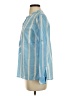 Persifor Stripes Blue Long Sleeve Blouse Size XS - photo 5
