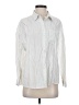 Assorted Brands Stripes Ivory Long Sleeve Button-Down Shirt Size S (estimated) - photo 1