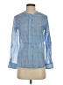 Persifor Blue Long Sleeve Blouse Size XS - photo 1