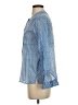 Persifor Blue Long Sleeve Blouse Size XS - photo 5