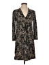 MNG Animal Print Brown Casual Dress Size 4 - photo 1