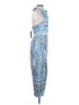 Lulus 100% Polyester Paisley Blue Casual Dress Size S - photo 4