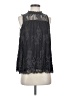 Coco + Jaimeson 100% Polyester Black Sleeveless Blouse Size S - photo 1