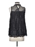 Coco + Jaimeson 100% Polyester Black Sleeveless Blouse Size S - photo 2