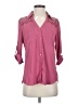 Express 100% Polyester Pink 3/4 Sleeve Blouse Size S - photo 1