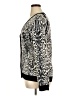 Rachel Roy Animal Print Black Cardigan Size XL - photo 5