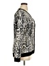 Rachel Roy Animal Print Black Cardigan Size XL - photo 4