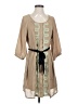 Sugar Lips 100% Polyester Tan Kimono Size S - photo 1