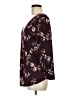 Beacon Burgundy 3/4 Sleeve Blouse Size M - photo 5