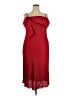 Hutch 100% Polyester Red Cocktail Dress Size 2X - photo 1