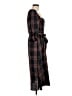 Unbranded Plaid Black Casual Dress Size M - photo 4