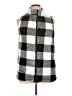 Shein 100% Polyester Checkered-gingham Gray Sweater Vest Size XL - photo 1